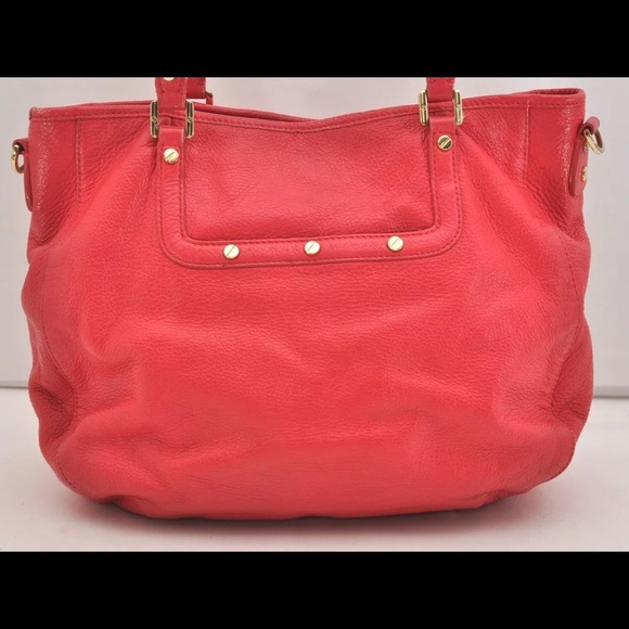 TORY BURCH Carnival Red Amanda Leather 2Way Shoulder/Hobo Tote Bag | PRELOVED ❤️ - Picture 3 of 16